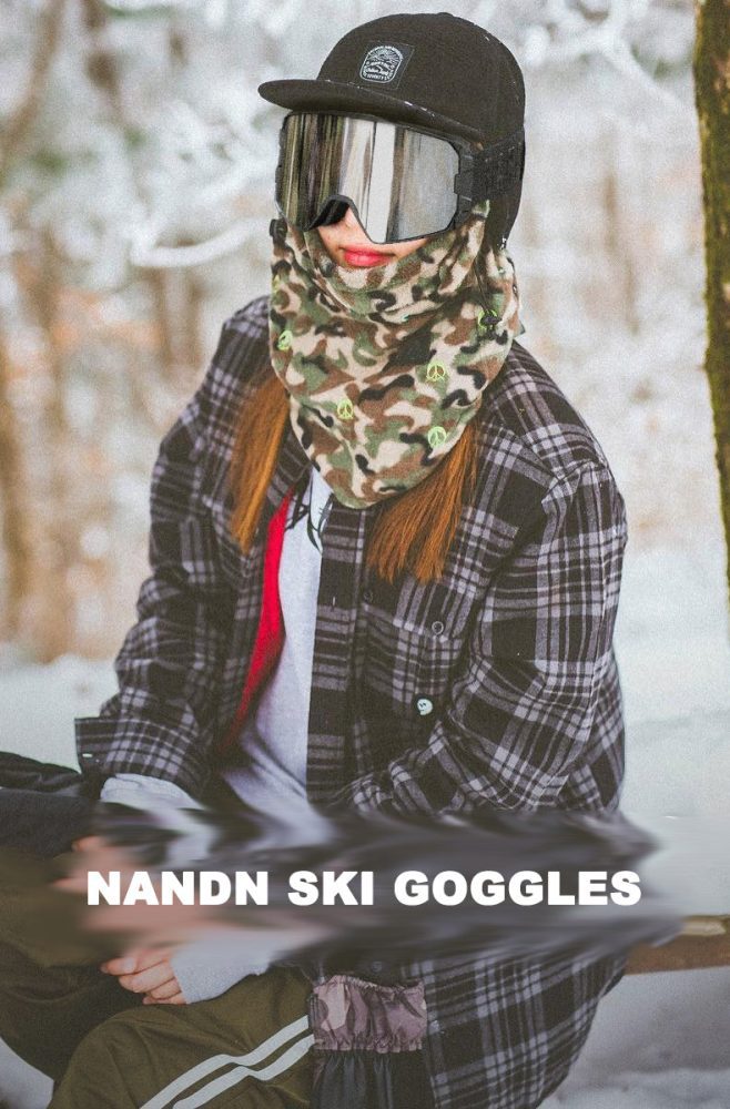 Nandn Unisex Optics Winter Mountain Fashion Snowboard Frameless Ski Goggles