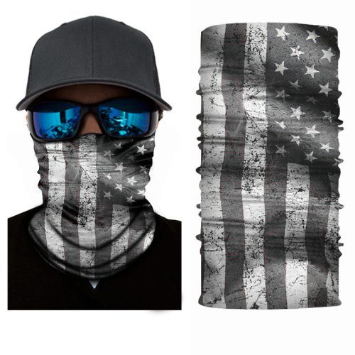 Unisex American Flag Pattern Face Masks & Neck Warmer