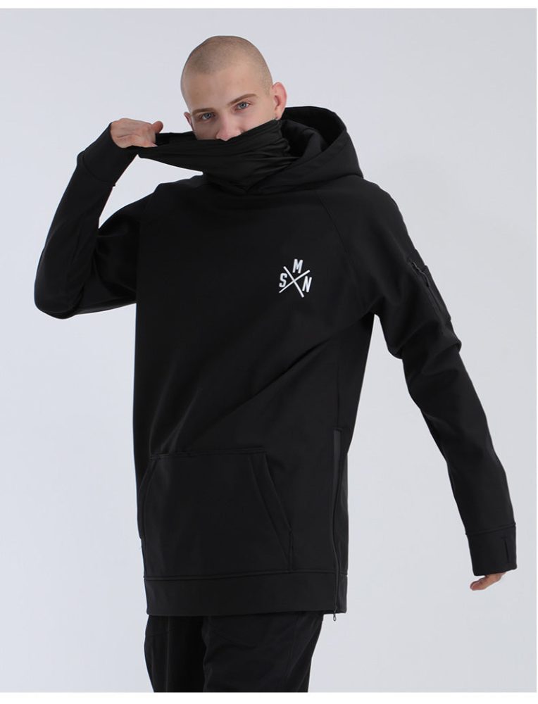 SMN Unisex Snow Shred Pullover Hoodie