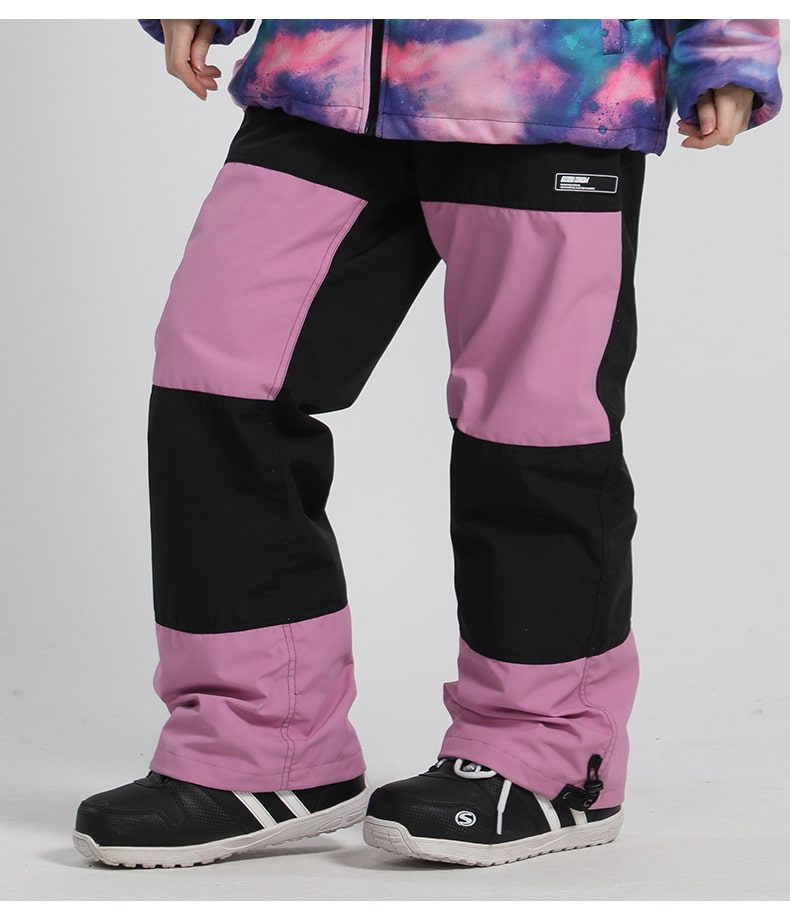 Women's Unisex Gsou Snow Eudemonia Glimmer Outdoor Snow Pants