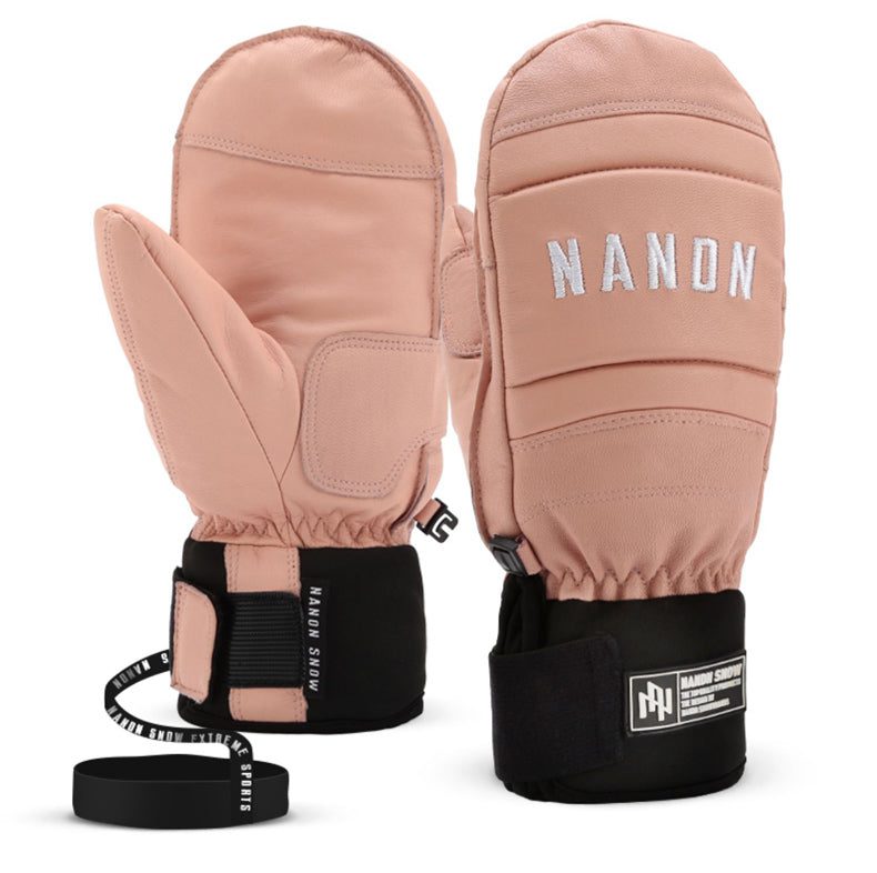 Goat Leather Nandn Winter All Weather Snowboard Gloves