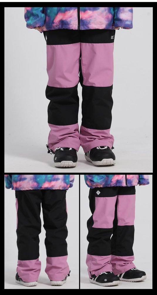 Women's Unisex Gsou Snow Eudemonia Glimmer Outdoor Snow Pants