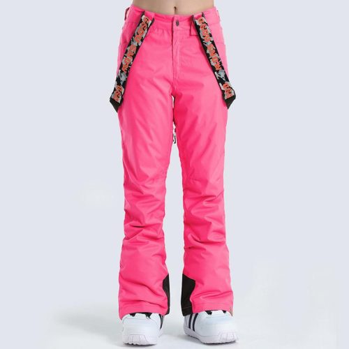 Womens Gsou Snow 10k Waterproof Warm Highland freestyle Bib Ski Pants