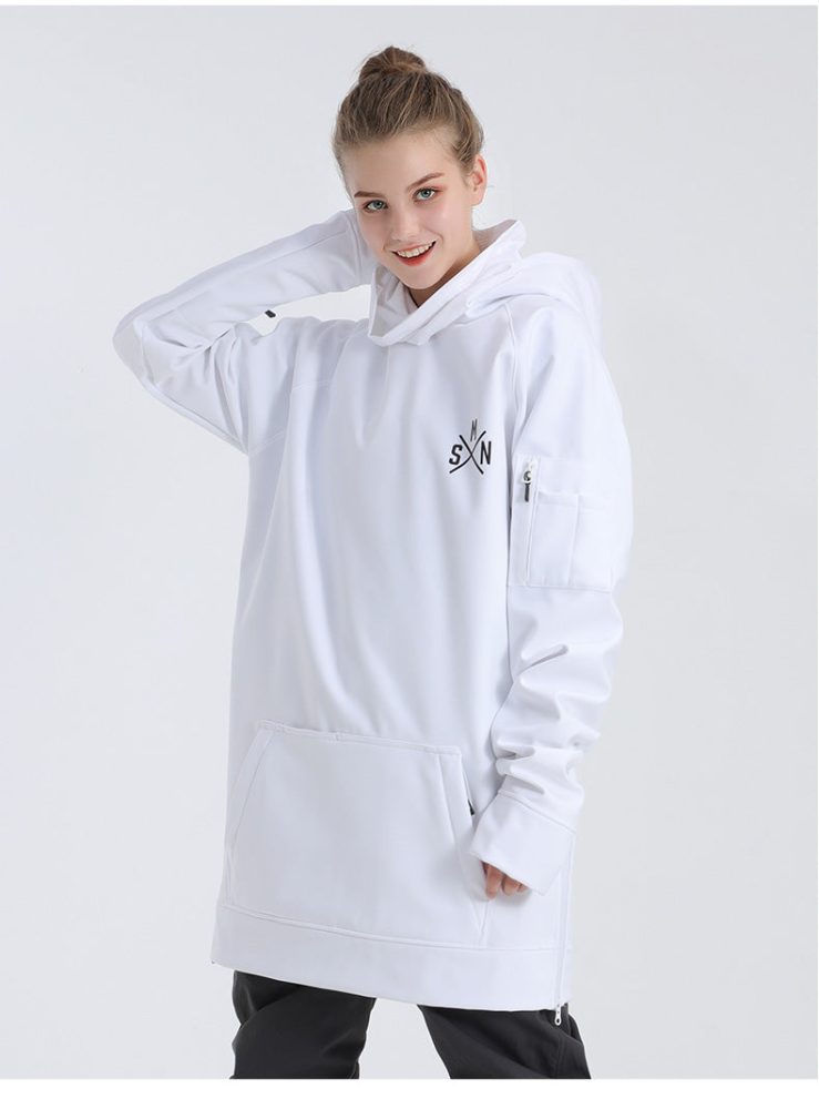 SMN Unisex Snow Shred Pullover Hoodie