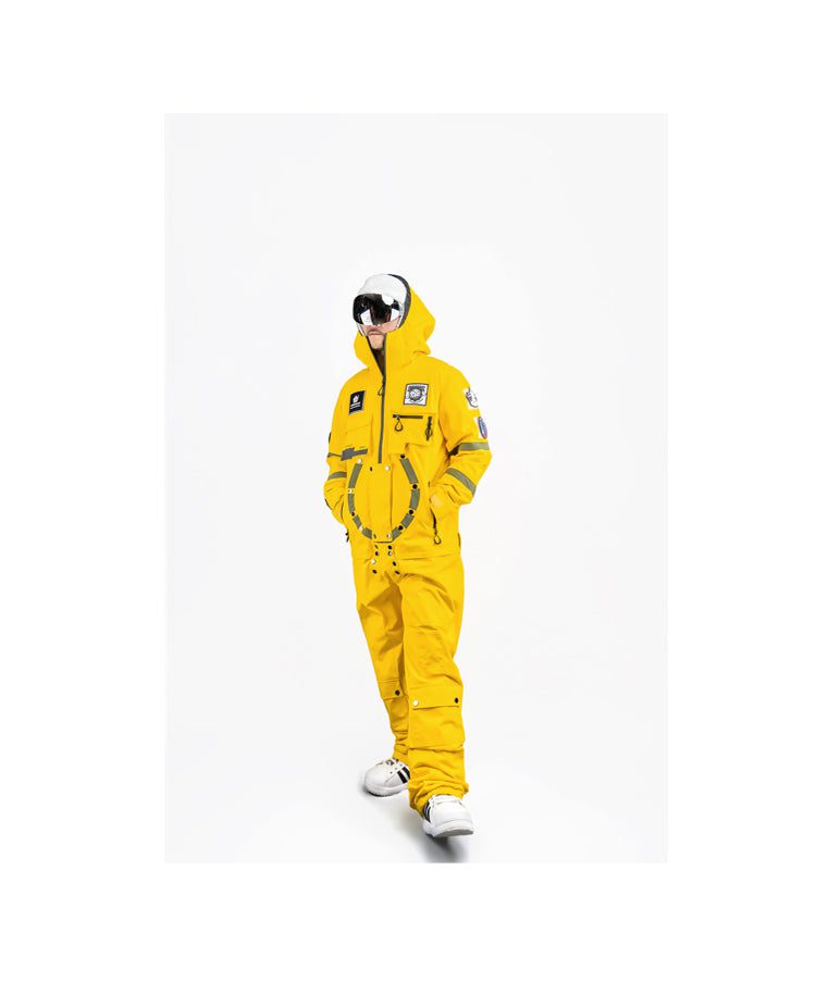 PINGUP Nasa Space Station One Piece Snowboard Suits