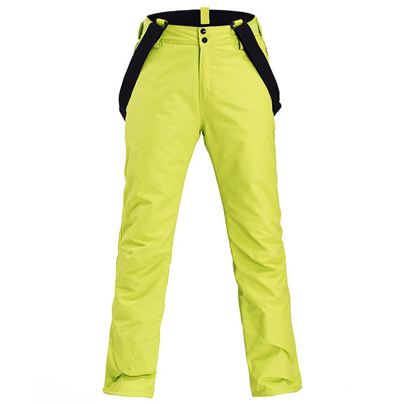 Men's Insulated Mountains Aurora Winter Snow Pants Ski Bibs