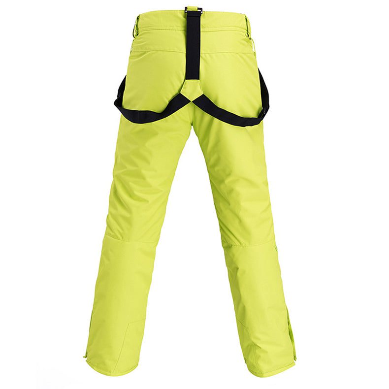 Men's Insulated Mountains Aurora Winter Snow Pants Ski Bibs