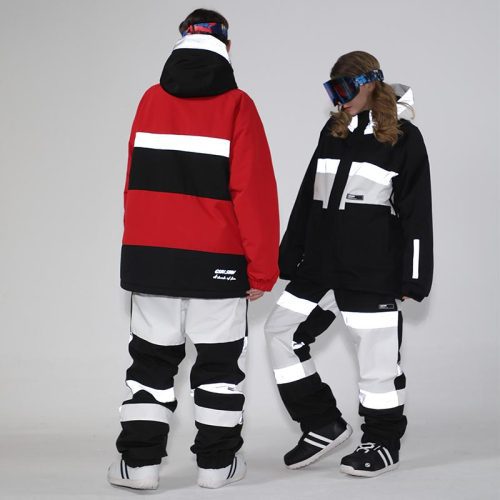 Womens Unisex Gsou Snow Superb Neon Glimmer Snow Jacket & Pants Set