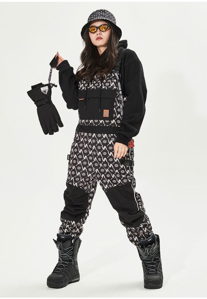 Women's Vector Mountain Queen Insulated Overalls Bib Snow Pants