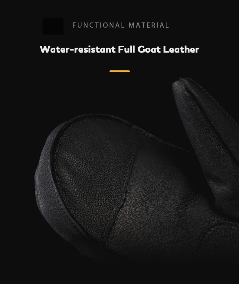 Goat Leather Nandn Winter All Weather Snowboard Gloves