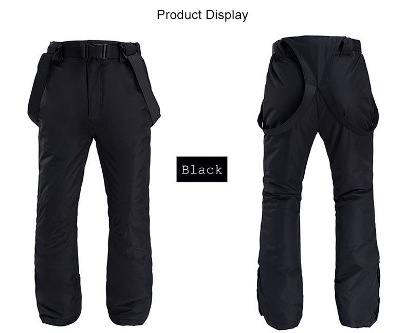 Men's Insulated Winter Skye Outdoor Snow Pants Ski Bibs