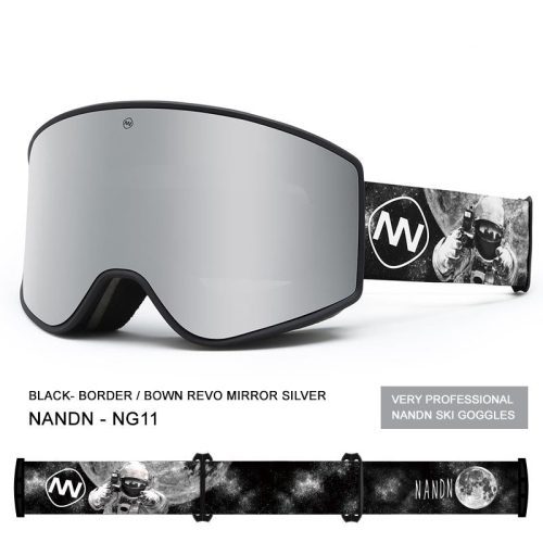 Nandn Unisex Winter Snowboard Protection Interchangeable Ski Goggles