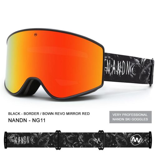 Nandn Unisex Winter Snowboard Protection Interchangeable Ski Goggles