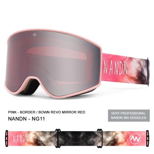 Nandn Unisex Winter Snowboard Protection Interchangeable Ski Goggles