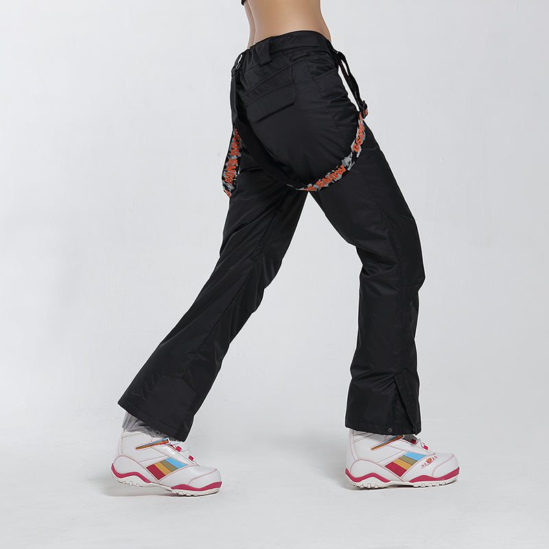 Women s Highland Bib Ski Pants Black