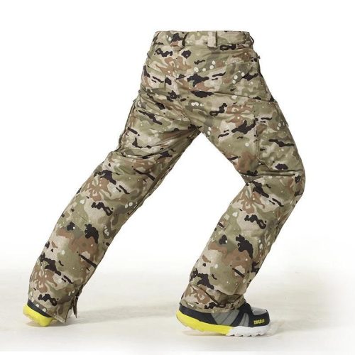 mens gsou snow 10k camo snowboard pants 133112