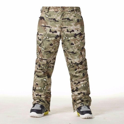 Men's Gsou Snow 10k Camo Snowboard Pants - snowshred