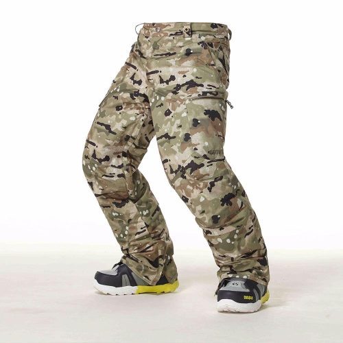 mens gsou snow 10k camo snowboard pants 987099