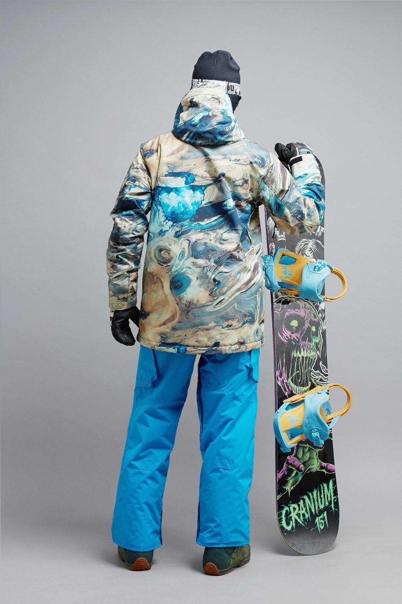 mens gsou snow mountain elite tide 15k insulated snowboard jacket 754607 1