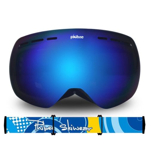 Unisex Ski Goggles Frameless 100% UV Protection - snowshred