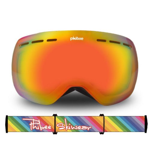 Unisex Ski Goggles Frameless 100% UV Protection - snowshred