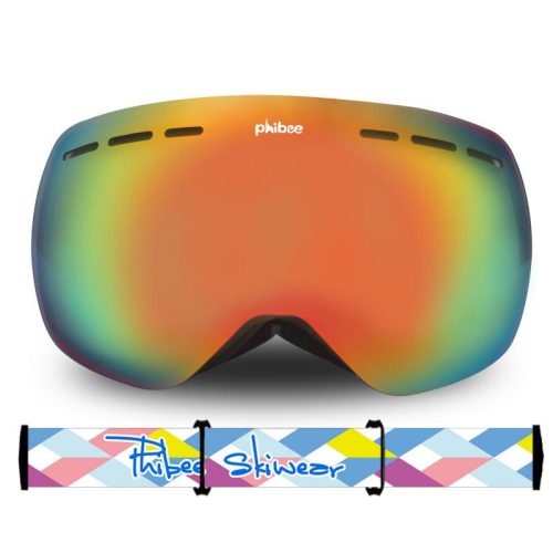 Unisex Ski Goggles Frameless 100% UV Protection - snowshred