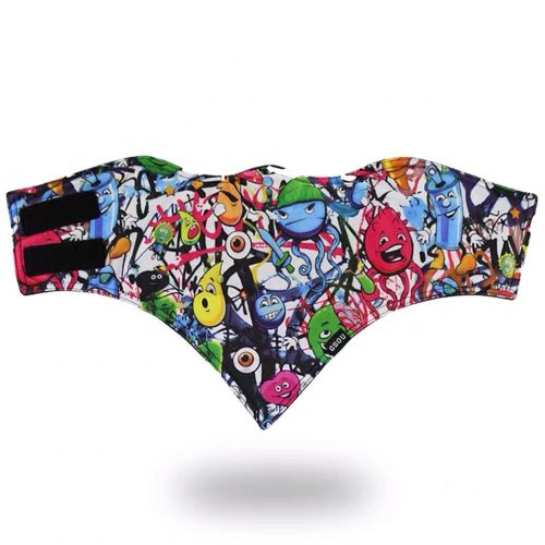 Women's Cartoon Pattern Snowboard Face Masks - snowshred