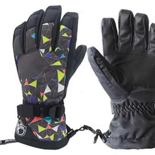 Women's Geometry Waterproof Ski Gloves - snowshred