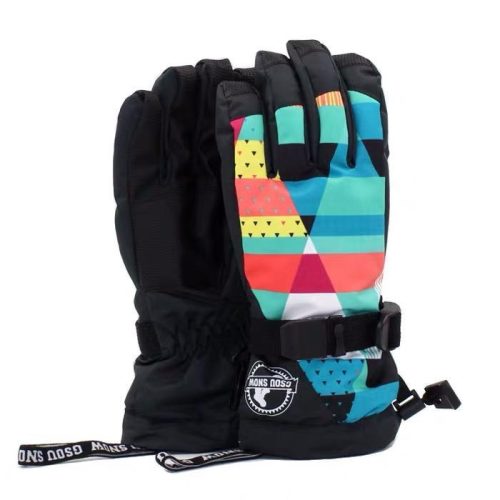 Women's Geometry Waterproof Ski Gloves - snowshred