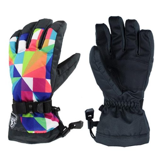 Women's Geometry Waterproof Ski Gloves - snowshred